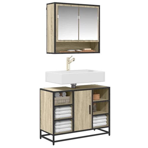 Mobile lavabo bagno grigio - mobile,