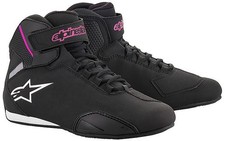 Scarpe Moto Alpinestars Stella Sektor Donna - Nero/fucsia 25157191039