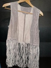 Gilet in Ecopelle Scamosciata