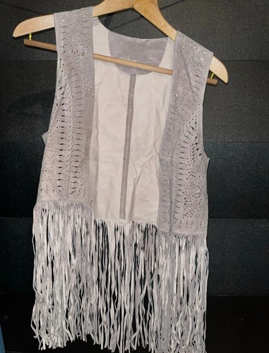 Gilet ecopelle scamosciata - ecopelle,