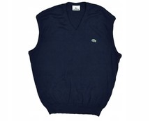 Lacoste gilet pullover blu - gilet,