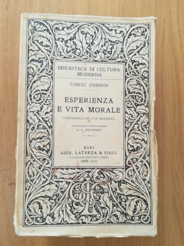 Esperienza vita morale - e,