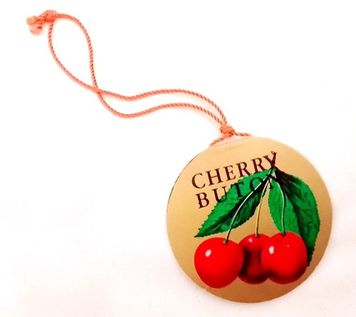 Cherry buton 60s - cherry,