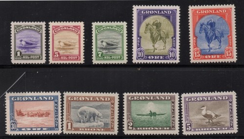 Groenlandia 1945 seal - sc, 10-18