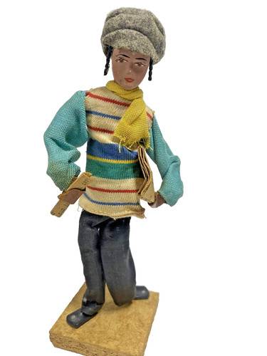 Statuina bambola vintage - , fatta