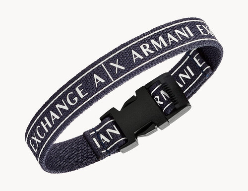Bracciale armani exchange blu - bracciale,