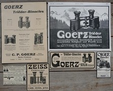6 binocoli. Goerz, Zeiss
