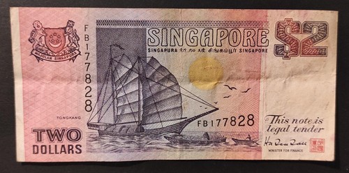 Singapore banconota 2 - da,