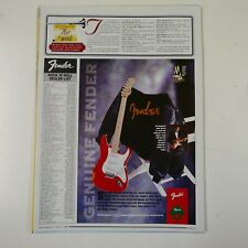 21x30cm magazine cutting 1995 FENDER / HANK MARVIN