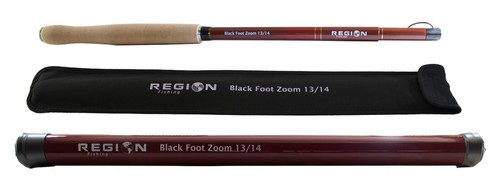 Tenkara fly rod black - fly, foot