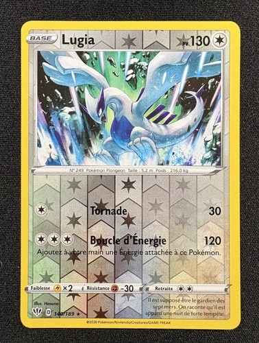 Carte pokémon lugia holo - pokémon,