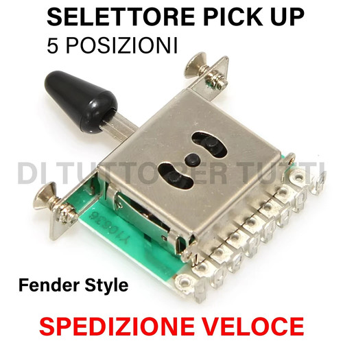 Selettore pickup posizioni - selettore,