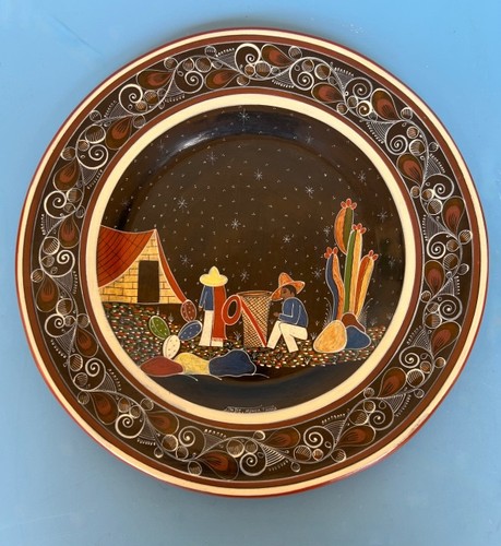 Piatto tonala ceramica - tonala, in