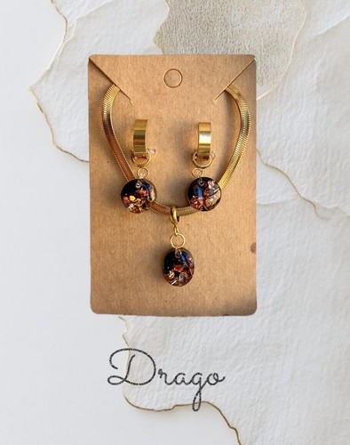 Parure collana orecchini - parure,