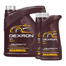 6 (4+2x1) Litri MANNOL Dexron VI Olio Del Cambio Automatico Per Opel, MB 236.14