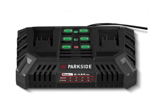 Caricabatterie parkside doppio - caricabatterie,