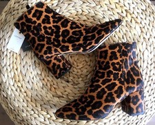 Zara Pelliccia Leopardo Cuoio