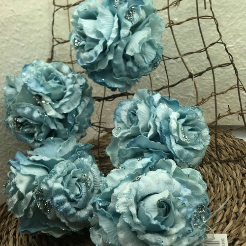 Pallina rose azzurra con - pallina,