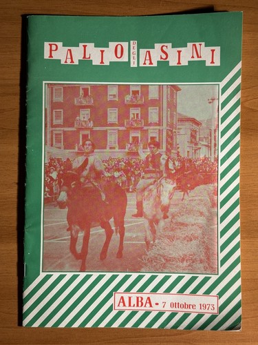 Rivista palio degli asini alba - asini,