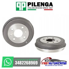 2 TAMBURI FRENO POSTERIORE FIAT PUNTO 188 BRAVO 182 LANCIA Y (840) DEDRA