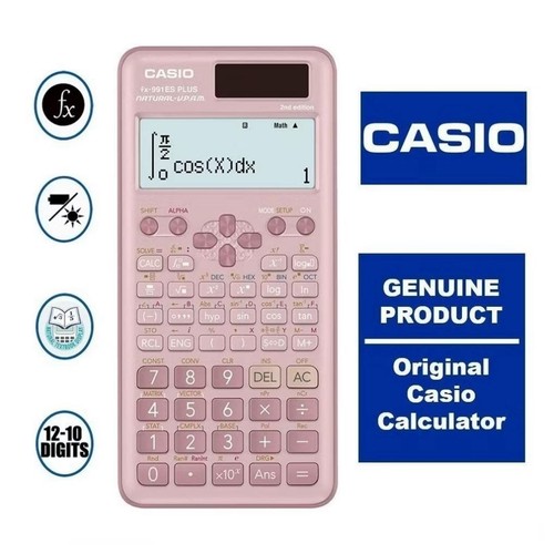 Casio 991es plus rosa - casio, fx-991es