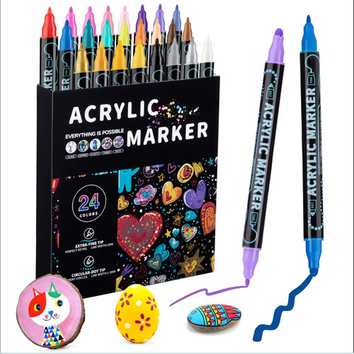 Set pennarelli acrilici - , 24