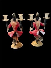 Coppia Di Candelieri Murano