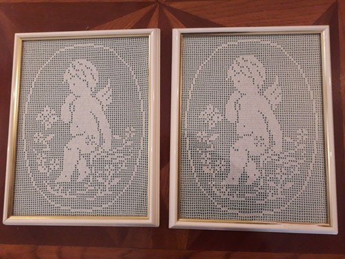 Due quadri vintage realizzati - quadri,