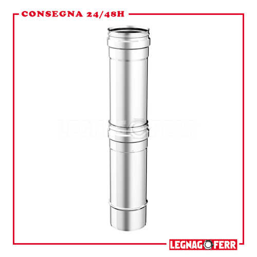 Tubo telescopico acciaio - tubo, inox