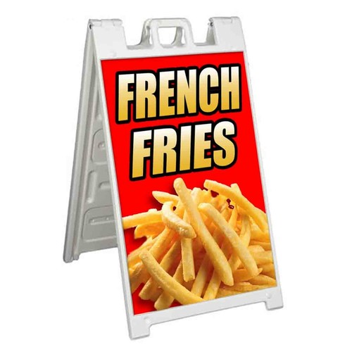 French fries significade 24x36 - french,