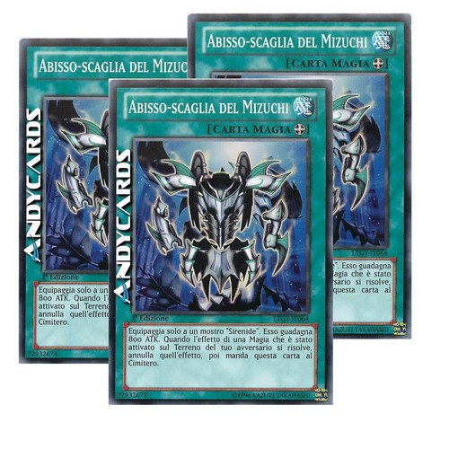 Abisso scaglia del mizuchi - del, 3x