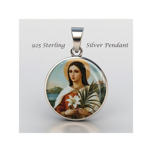 Medaglia cristiana santa - cristiana, maria