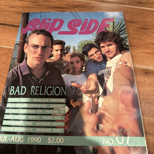Flipside magazine 1990 - flipside,