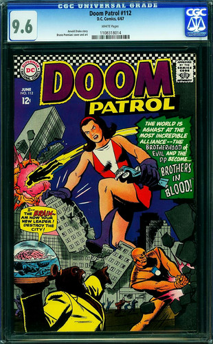 Doom patrol 112 cgc - cgc, raro