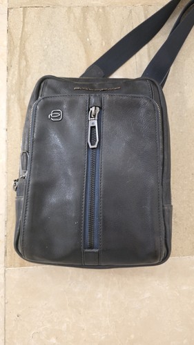 Borsello piquadro uomo blu - borsello,