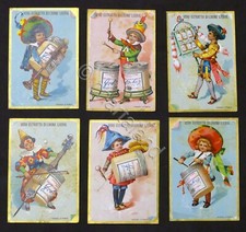 Figurine LIEBIG - Musicanti dal cappellone - Rif.  N° 247