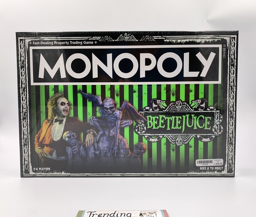 Monopoly beetlejuice edition - monopoly,