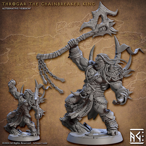 Throgar orco barbaro gilda - -,