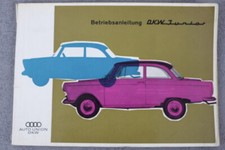 DKW Junior Manuale Uso e