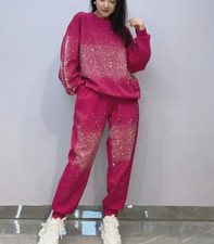 Nuova tuta donna lusso strass