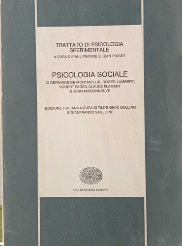 Trattato psicologia - trattato, di