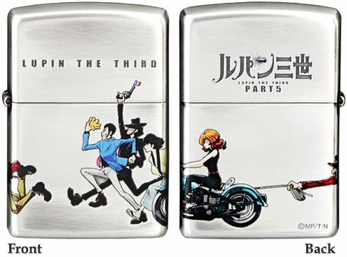 Accendino zippo lupin terzo - zippo,