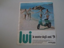 advertising Pubblicità 1968 INNOCENTI LAMBRETTA LUI 50/75