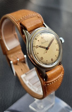 Orologio Breitling Vintage - 33mm Carica Manuale | Raro Quadrante Invecchiato | Completamente Restaurato