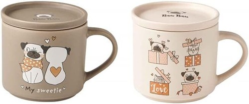 Brandani set mug gatti - set,