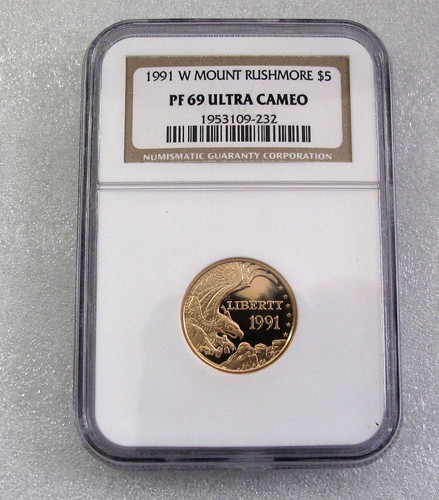 Usa 1991 dollari oro - dollari, ngc
