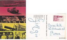 # pubblicitaria  televisione "EUROVISIONE" annulla frontiere, tempo, spazio 1958