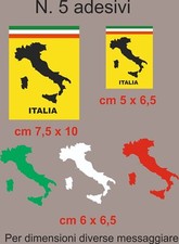 adesivi Italia per decorazione auto moto caschi stickers