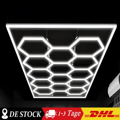14x hexagon led garage light - led,