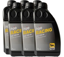 Olio motore Agip Racing 10W-60 6x 1 litro BMW M Alfa Romeo